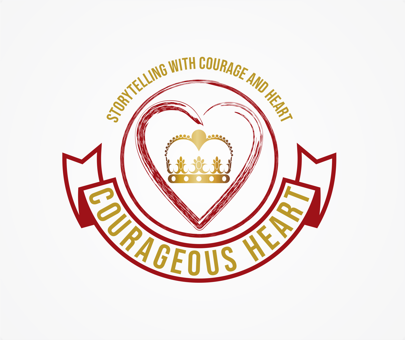 Logo Design entry 1621825 submitted by wongsanus to the Logo Design for Courageous Heart Productions run by courageousheart