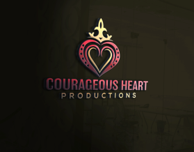Logo Design entry 1621812 submitted by alex.projector to the Logo Design for Courageous Heart Productions run by courageousheart