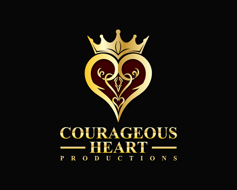 Logo Design entry 1621825 submitted by logohub to the Logo Design for Courageous Heart Productions run by courageousheart