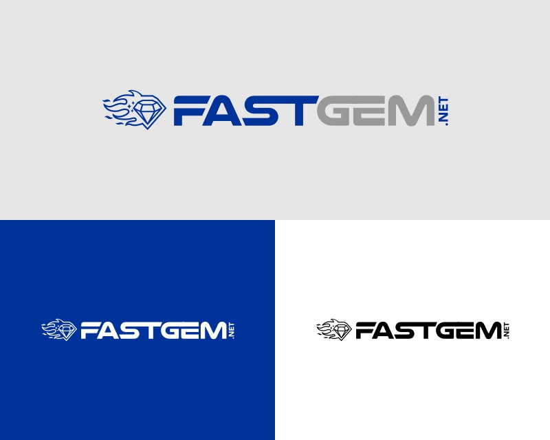 Logo Design entry 1621970 submitted by paragraphikadesigns to the Logo Design for fastgem.net run by caldweca