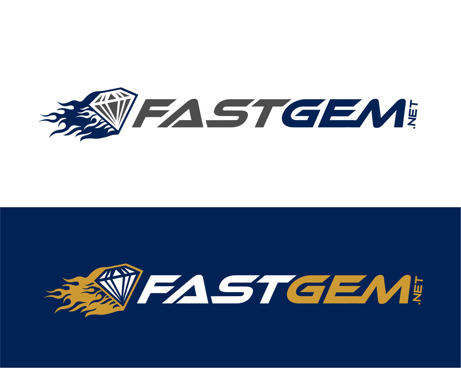 Logo Design entry 1621970 submitted by Joshpearl to the Logo Design for fastgem.net run by caldweca