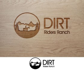 Logo Design entry 1622103 submitted by MaeMae to the Logo Design for Dirt Riders Ranch run by mesqelia