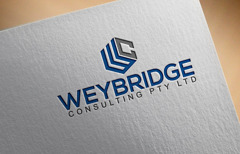 Logo Design entry 1622799 submitted by Dark49 to the Logo Design for Weybridge Consulting Pty Ltd run by chandebo