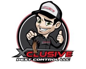 Another design by jinko submitted to the Logo Design for Xclusive Pest Control LLC  by Xclusive
