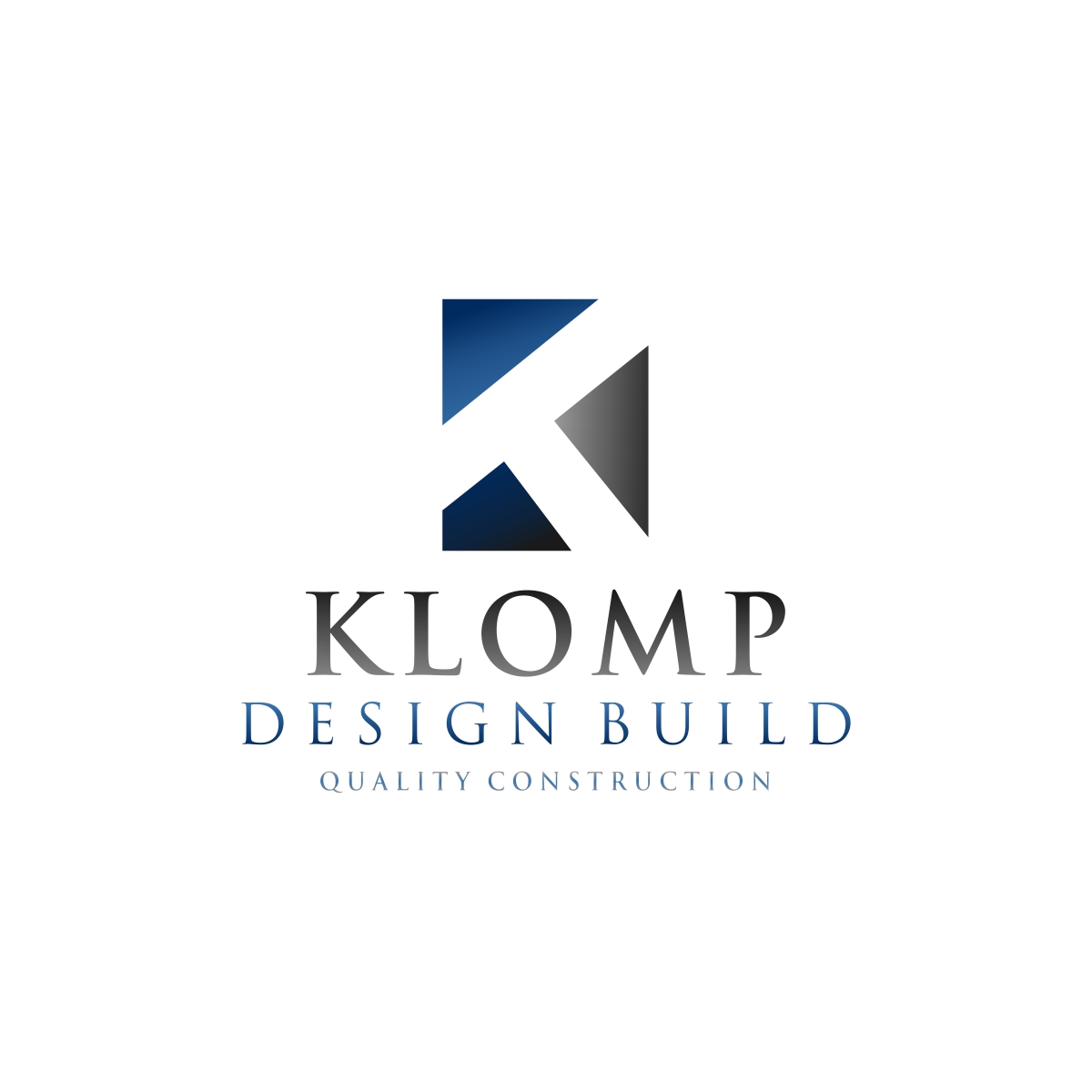 Logo Design entry 1617307 submitted by WoAdek to the Logo Design for Klomp Design Build run by klomphomes