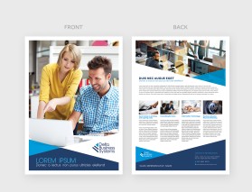 Brochure Design Entry 1688095 submitted by pink to the contest for Delta Business systems   run by hangargllc