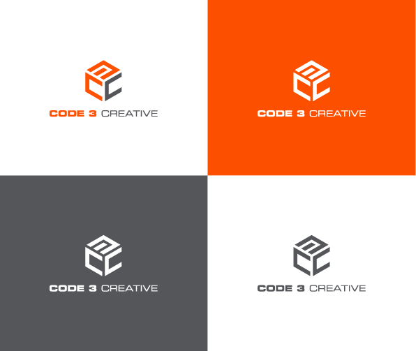 Logo Design entry 1624094 submitted by thelionstudios to the Logo Design for Code3 Creative run by code3creative