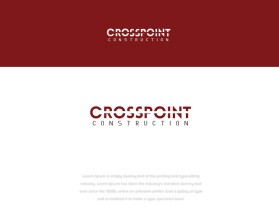Logo Design Entry 1626076 submitted by SaifySyed to the contest for Crosspoint Construction run by eric@crosspointremodel.com
