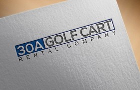 Logo Design entry 1626233 submitted by Dark49 to the Logo Design for 30A Golf Cart Rental Company (need help with coming up with a company name, logo and website domain name) run by  30A