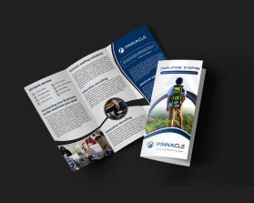 Brochure Design entry 1628600 submitted by bcmaness to the Brochure Design for Pinnacle Consulting Solutions run by lpaffile