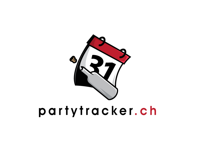 Logo Design entry 1629175 submitted by aremanvin to the Logo Design for partytracker.ch run by wassmer