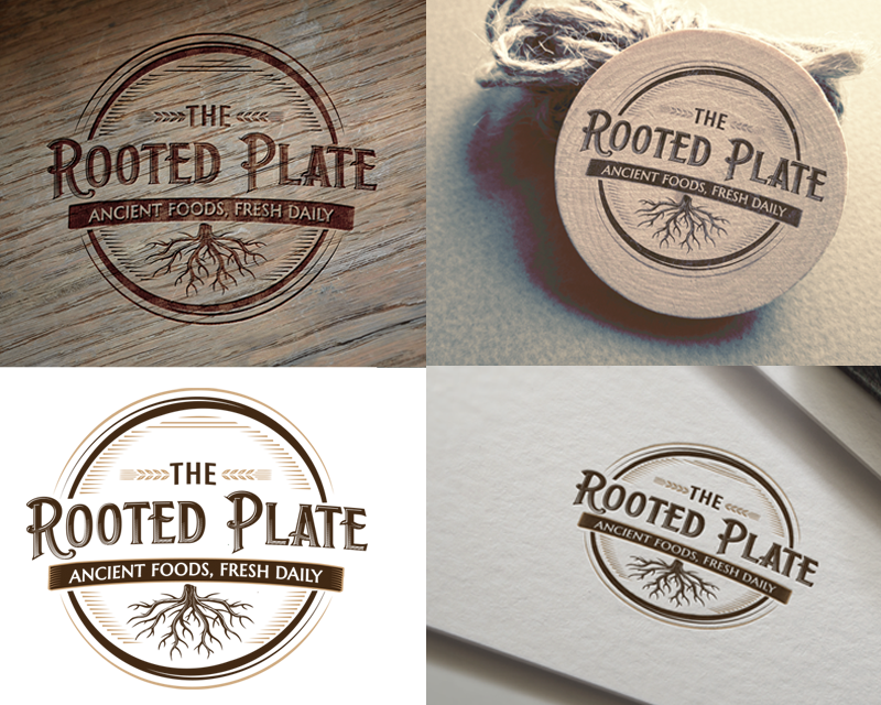 Logo Design entry 1629456 submitted by alex.projector to the Logo Design for www.TheRootedPlate.com run by daveness