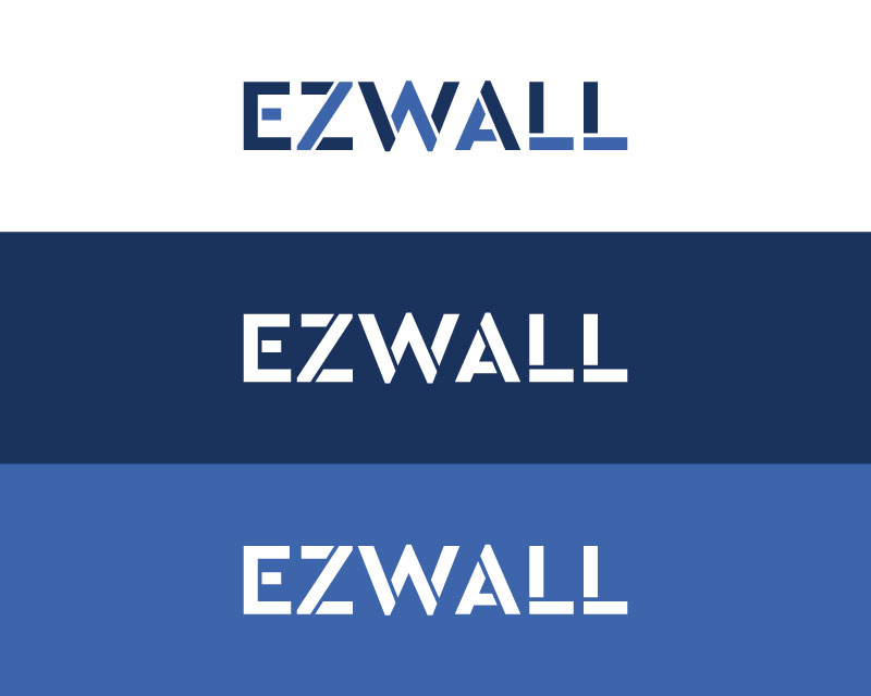 Logo Design entry 1630059 submitted by nsdhyd to the Logo Design for EZWALL run by staci.davis4451