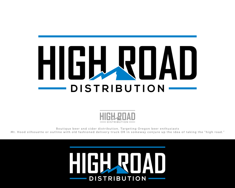 Logo Design entry 1631284 submitted by NATUS to the Logo Design for High Road Distribution run by blmikel1