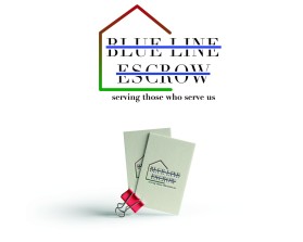 Logo Design entry 1631740 submitted by beekitty7 to the Logo Design for Blue Line Escrow run by Pollichfamily