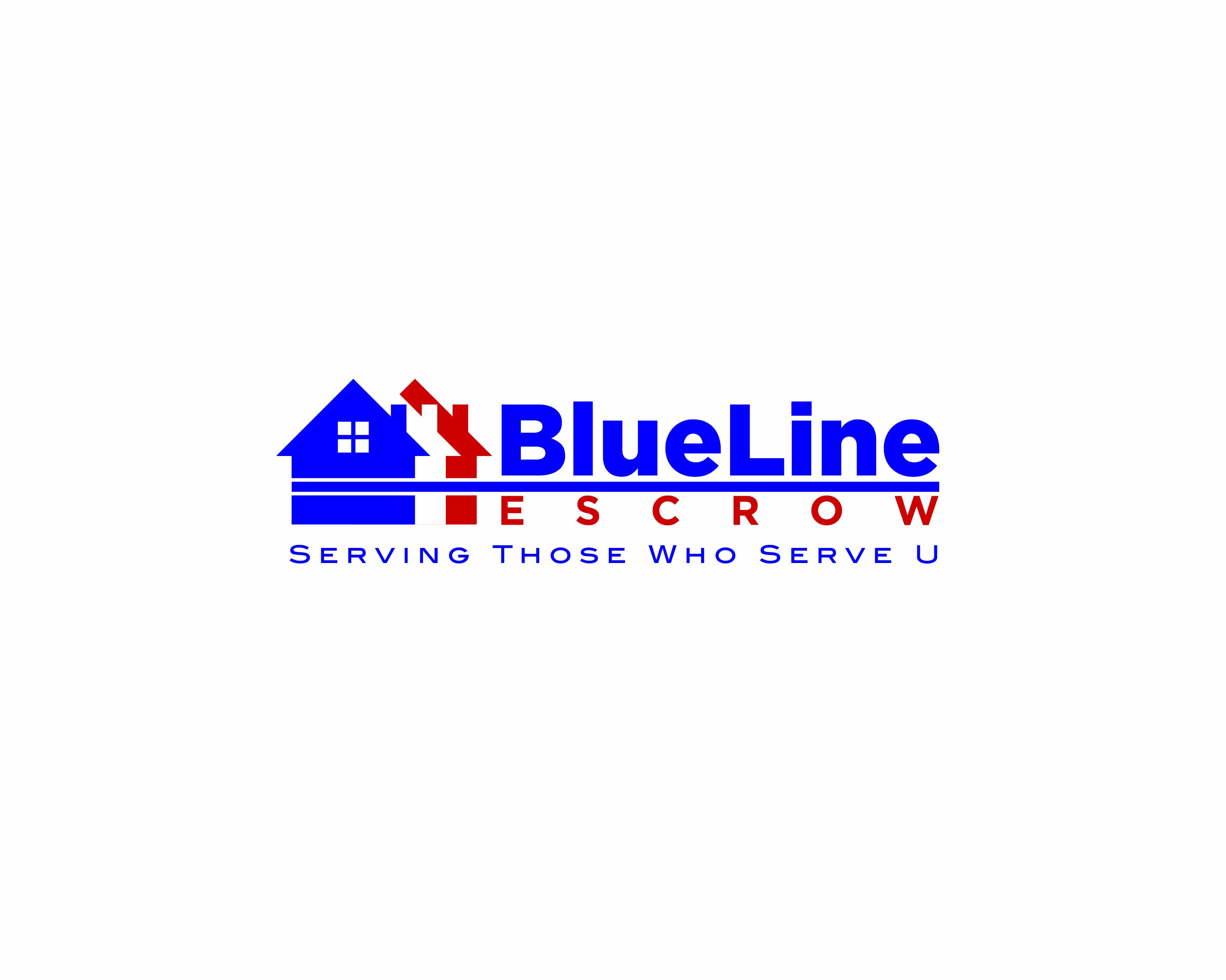 Logo Design entry 1631755 submitted by cj38 to the Logo Design for Blue Line Escrow run by Pollichfamily