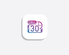 Logo Design entry 1631833 submitted by djavadesign to the Logo Design for Call Me In 30 run by quanack