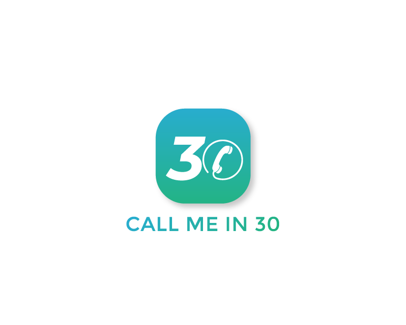 Logo Design entry 1631838 submitted by andrelopesdesigner to the Logo Design for Call Me In 30 run by quanack