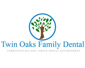 Logo Design Entry 1632365 submitted by Mukesh115 to the contest for Twin Oaks Family Dental run by blakeferando