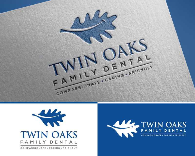 Logo Design entry 1632369 submitted by SN to the Logo Design for Twin Oaks Family Dental run by blakeferando