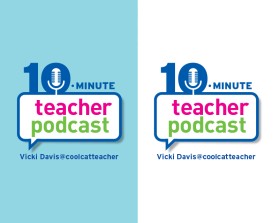 Logo Design entry 1632926 submitted by tzandarik to the Logo Design for 10-Minute Teacher Podcast run by coolcatteacher