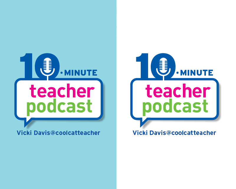 Logo Design entry 1632941 submitted by mwdesign to the Logo Design for 10-Minute Teacher Podcast run by coolcatteacher
