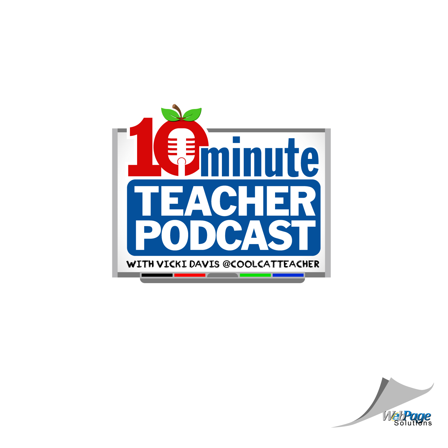 Logo Design entry 1632941 submitted by webpagesol to the Logo Design for 10-Minute Teacher Podcast run by coolcatteacher