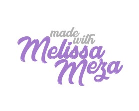 Logo Design entry 1633366 submitted by PhoenixHeart23 to the Logo Design for made with Melissa Meza run by Tantillon