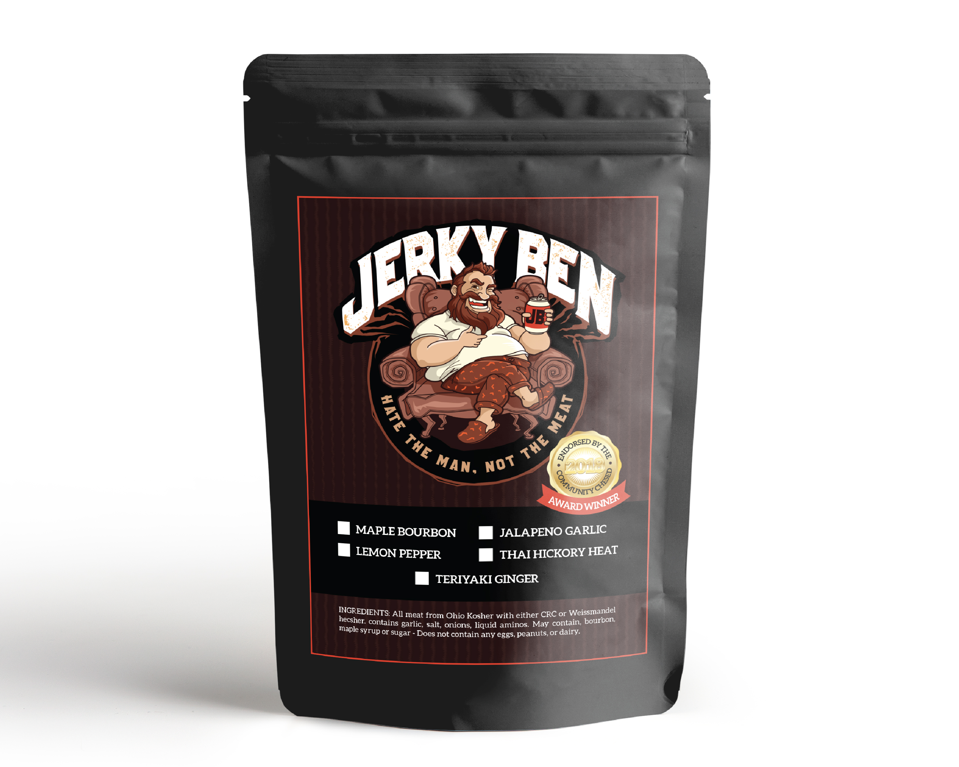 Graphic Design entry 1634075 submitted by taks0not to the Graphic Design for Jerky Ben run by chafetzben