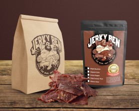 Graphic Design entry 1634053 submitted by jinko to the Graphic Design for Jerky Ben run by chafetzben