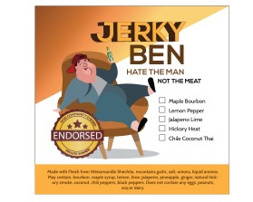 Graphic Design Entry 1634065 submitted by jayganesh to the contest for Jerky Ben run by chafetzben