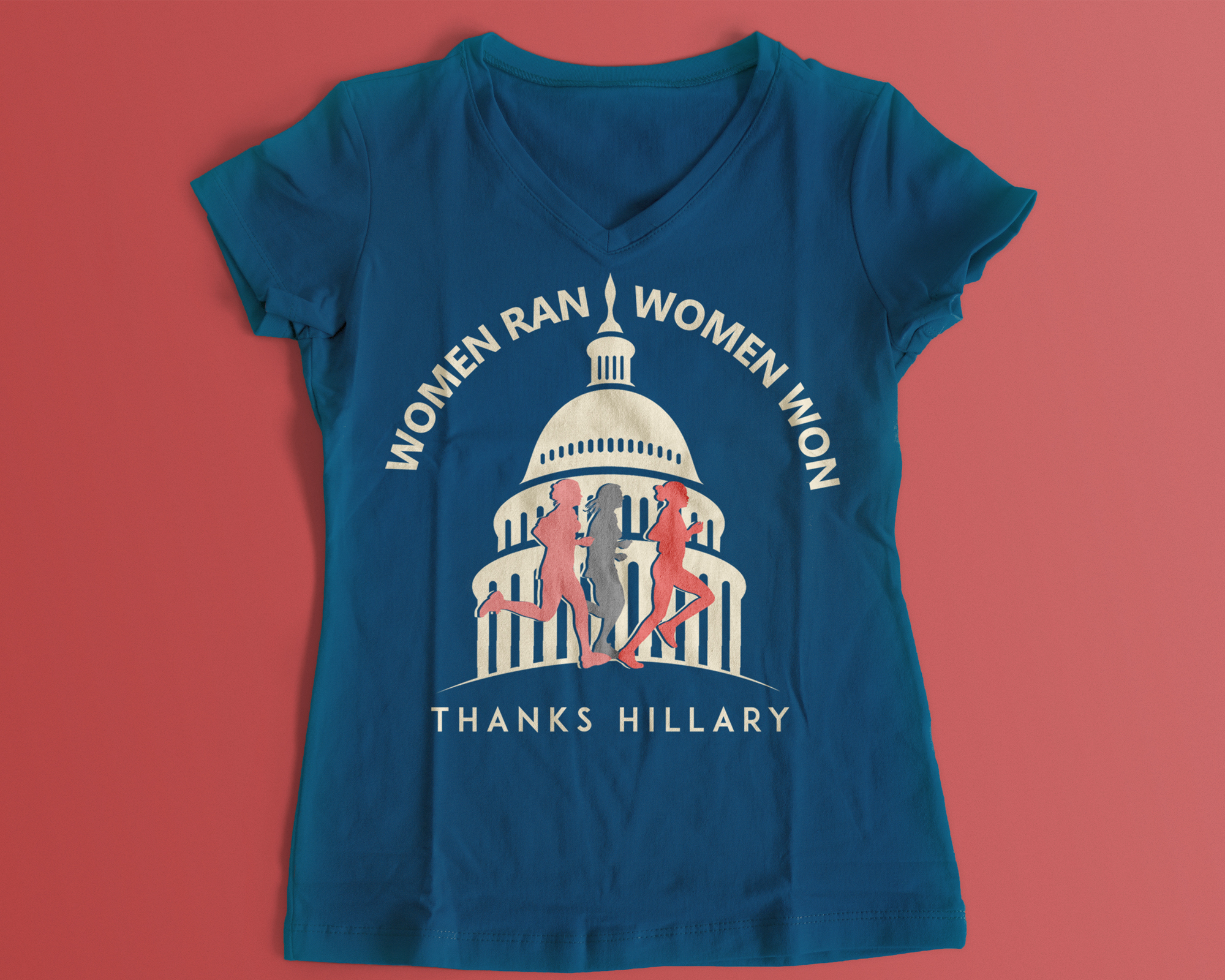 Logo Design entry 1635029 submitted by Edge Creative to the Logo Design for Women ran, Woman won. Thanks, Hillary. run by Prameela