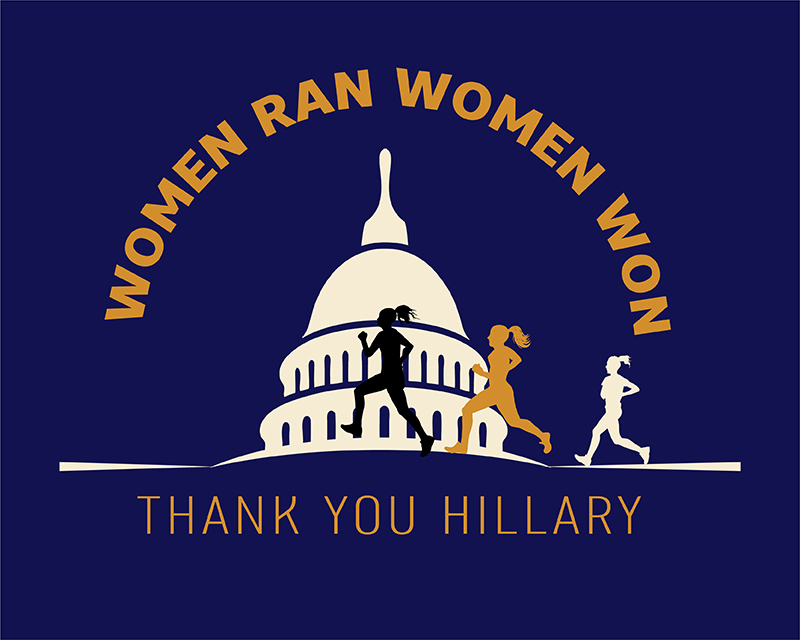 Logo Design entry 1635097 submitted by apmcdesigner to the Logo Design for Women ran, Woman won. Thanks, Hillary. run by Prameela