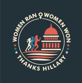 Logo Design entry 1635075 submitted by fathonirzky to the Logo Design for Women ran, Woman won. Thanks, Hillary. run by Prameela
