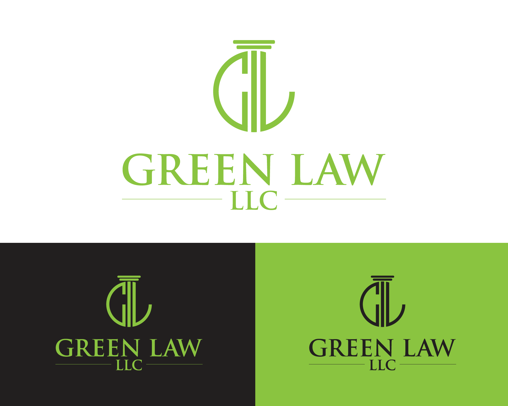 Logo Design entry 1635283 submitted by dsdezign to the Logo Design for Green Law LLC run by cmgreen.int