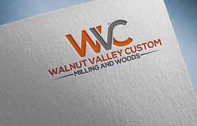 Logo Design entry 1635290 submitted by riffa14 to the Logo Design for Walnut Valley Custom Milling and Woods run by jkwoods