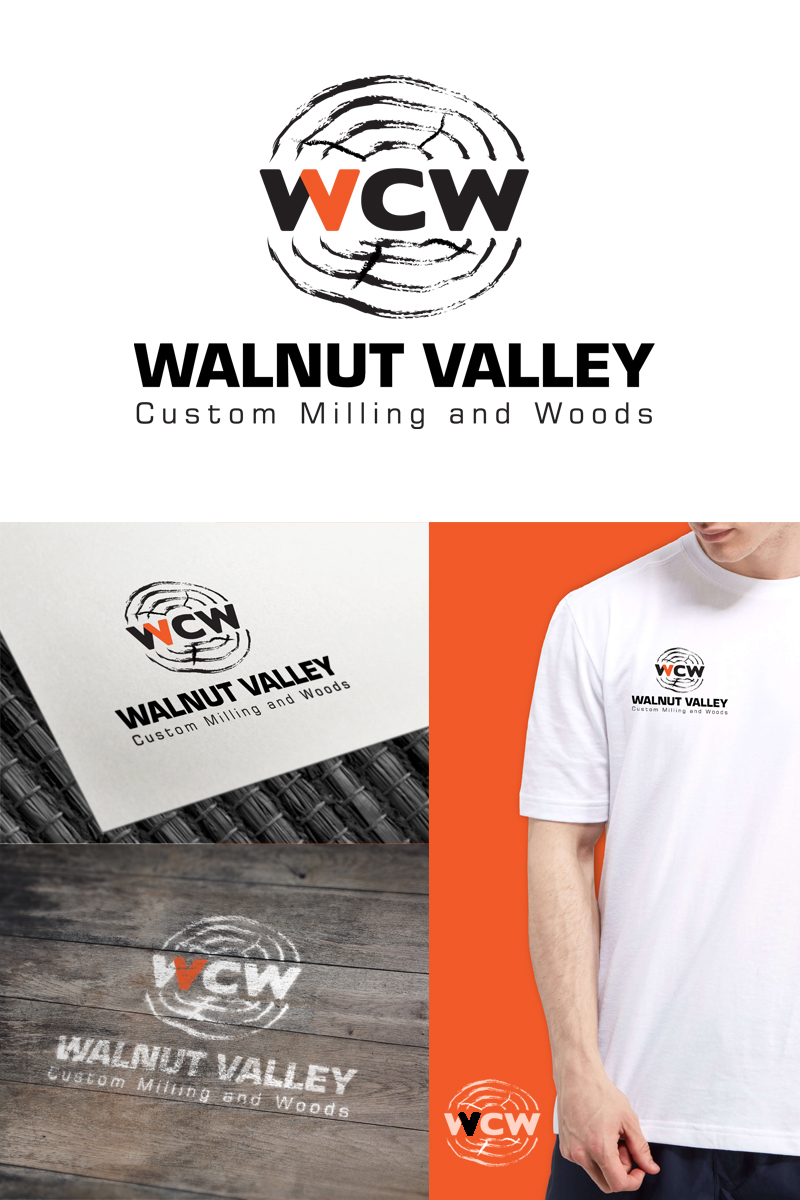 Logo Design entry 1635313 submitted by dewi to the Logo Design for Walnut Valley Custom Milling and Woods run by jkwoods