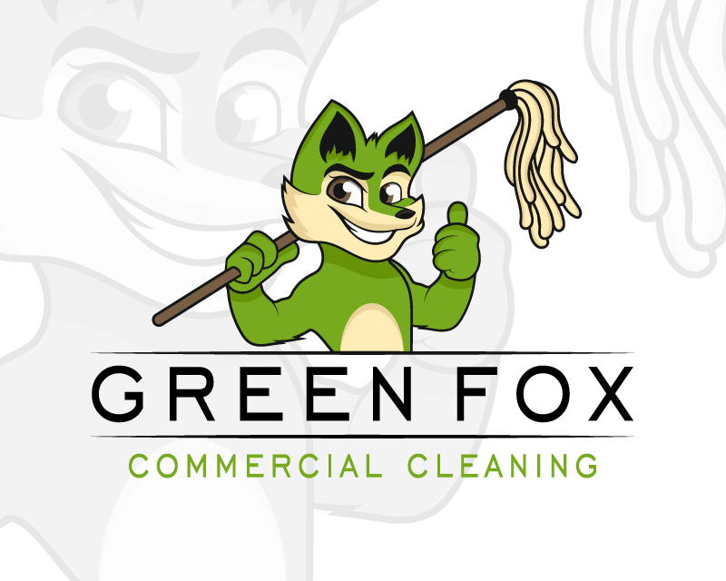 Logo Design entry 1635363 submitted by Krazykjb05 to the Logo Design for Green Fox Commercial Cleaning run by adamfox81582