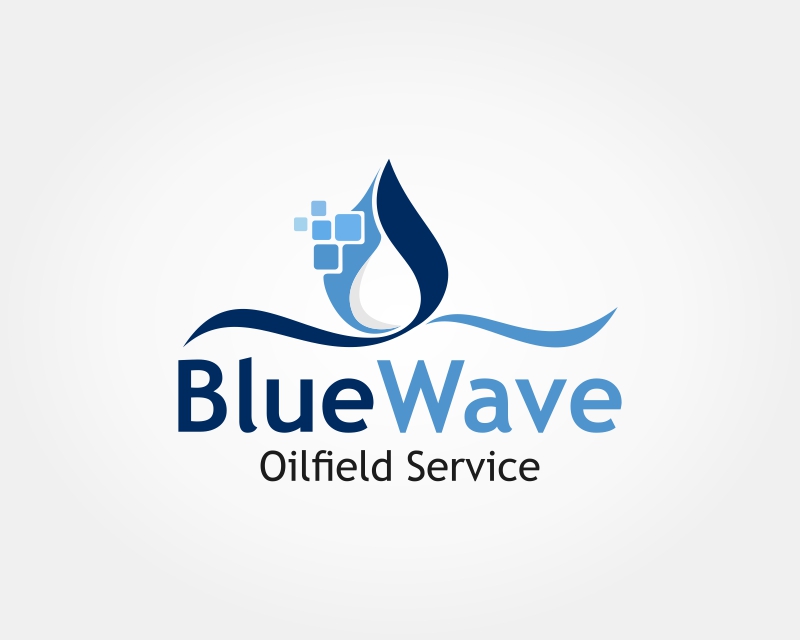 Logo Design entry 1636420 submitted by WoAdek to the Logo Design for Blue Wave Oilfield Service LLC run by aimoreno94