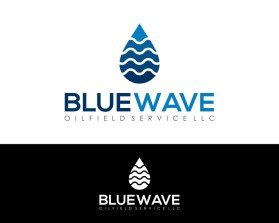 Logo Design Entry 1636393 submitted by Lest_2004 to the contest for Blue Wave Oilfield Service LLC run by aimoreno94