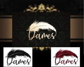 Logo Design Entry 1637353 submitted by WhoIsEllaria to the contest for Dames run by Ali Muirragui