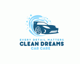 Logo Design entry 1637568 submitted by naiven to the Logo Design for Clean Dreams Car Care run by Tahj