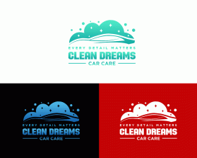 Logo Design entry 1637571 submitted by BlueART93 to the Logo Design for Clean Dreams Car Care run by Tahj