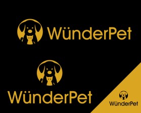 Logo Design entry 1638188 submitted by rajib to the Logo Design for WunderPet (note it has the umlat over the u.  Umlat is doble dots above the letter.  Used many times in German run by Cpginfo.moore1@gmail.com