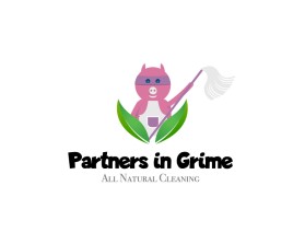 Logo Design entry 1638343 submitted by WhoIsEllaria to the Logo Design for Partners in Grime run by garyrbanta
