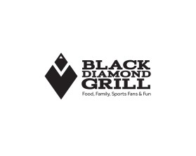Logo Design entry 1638419 submitted by Guddu1 to the Logo Design for Black Diamond Grill  run by jackieallen9787