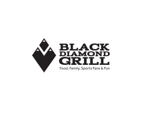 Logo Design entry 1638420 submitted by Amit1991 to the Logo Design for Black Diamond Grill  run by jackieallen9787
