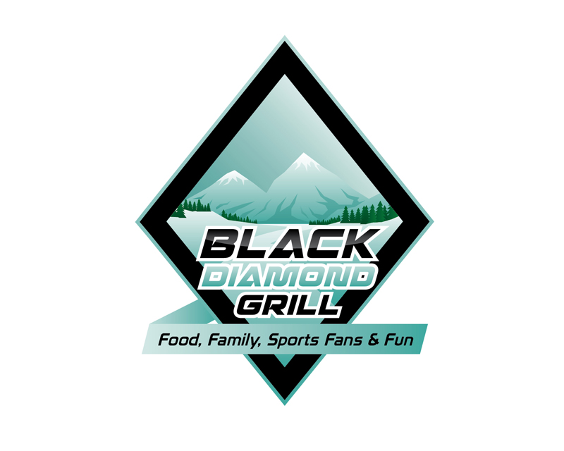 Logo Design entry 1638452 submitted by sirtwo to the Logo Design for Black Diamond Grill  run by jackieallen9787