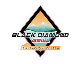 Logo Design entry 1638430 submitted by Guddu1 to the Logo Design for Black Diamond Grill  run by jackieallen9787