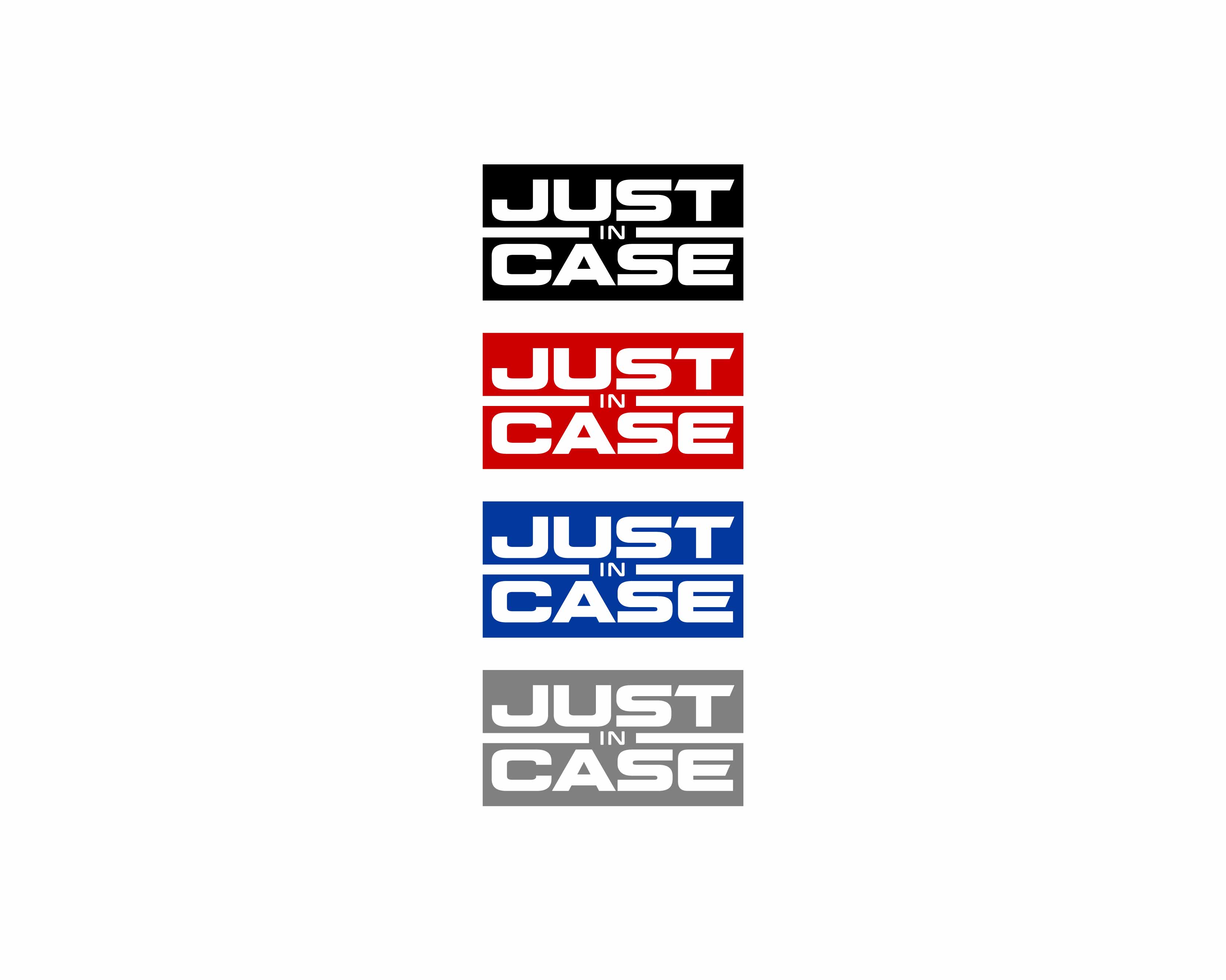 Logo Design entry 1639503 submitted by cj38 to the Logo Design for Just In Case run by JustInCase